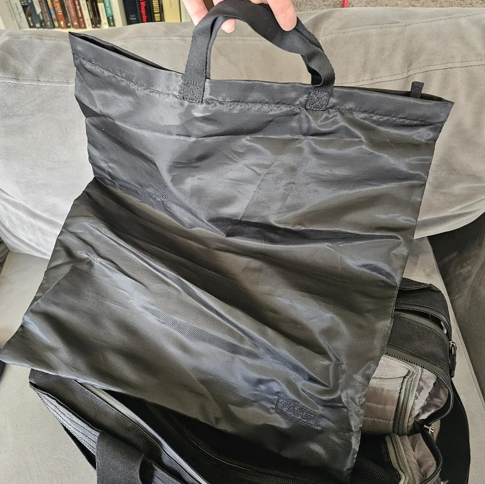 The Pakt Bag - 35L One v1 Travel Duffel Bag - Black Water-Resistant